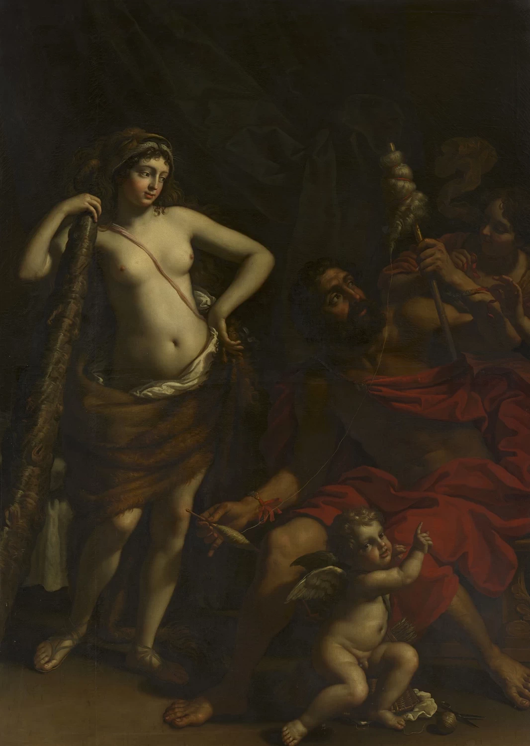 Il giovane - 107, Ercole e Onfale, Royal Collection